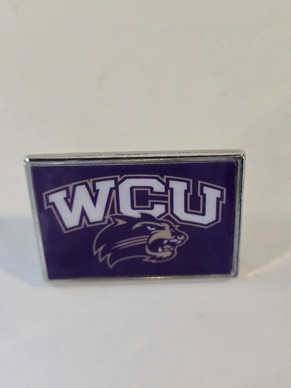 WCU Purple Enamel Pin